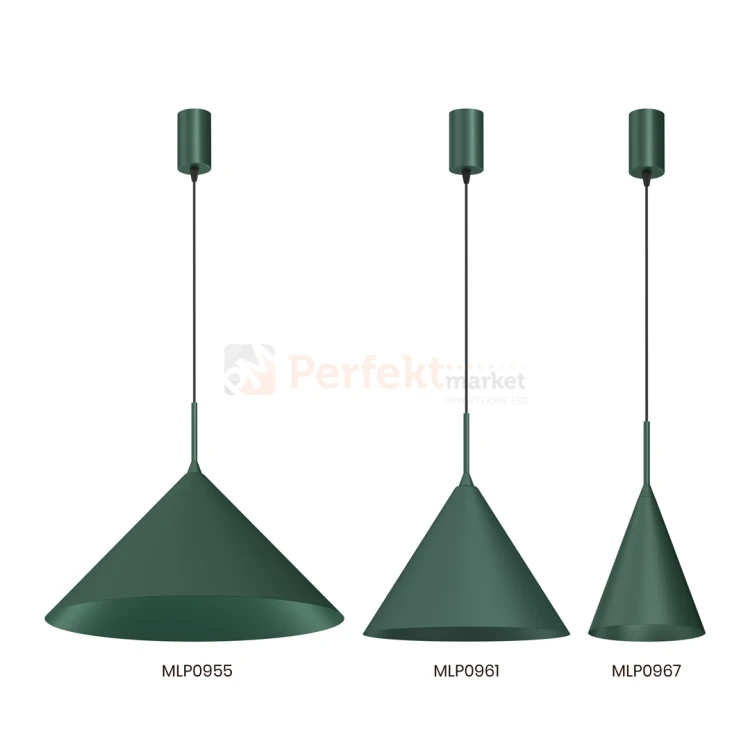 Lampa wisząca zielona CAPITAL GREEN Ø17cm 1xGX53 MLP0967 dostępne modele perfektmarket.webp
