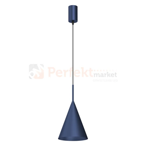 Lampa wisząca granatowa CAPITAL NAVY BLUE Ø17cm 1xGX53 MLP0968  perfektmarket.webp