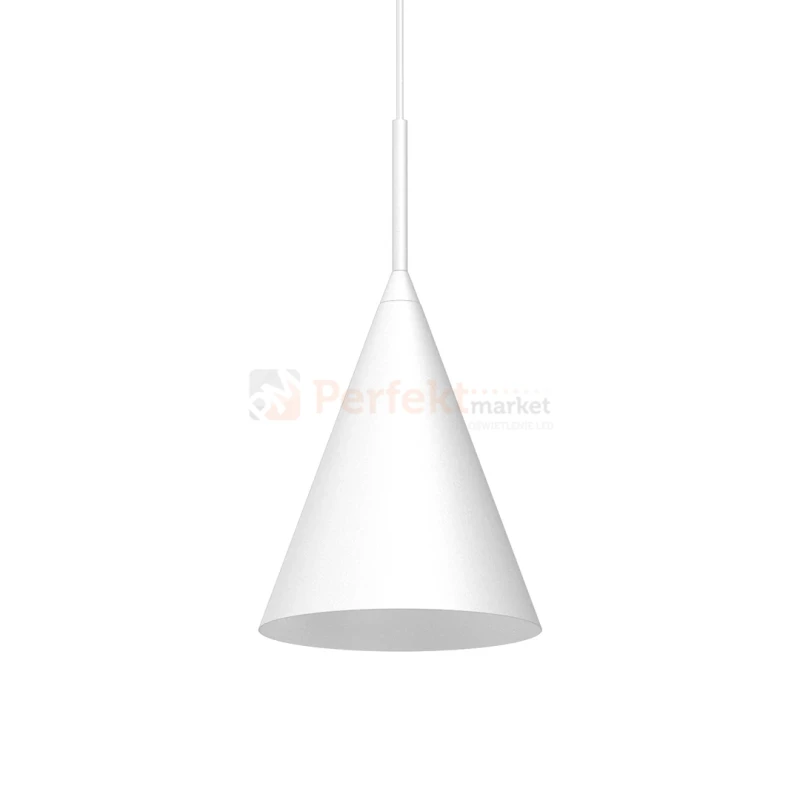 Lampa wisząca biała CAPITAL WHITE Ø17cm 1xGX53 MLP0965 wymiary perfektmarket.webp