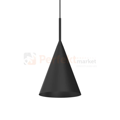 Lampa wisząca czarna CAPITAL BLACK  Ø17cm 1xGX53 MLP0964 1 perfektmarket.webp