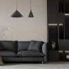 Lampa wisząca czarna CAPITAL BLACK  Ø17cm 1xGX53 MLP0964 aranżacja 1 perfektmarket.webp