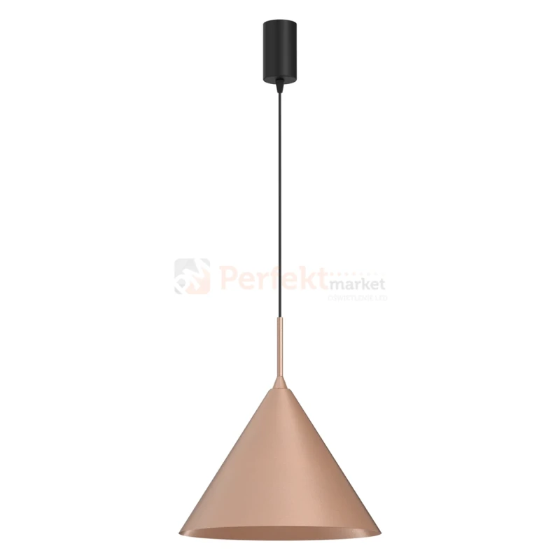 Lampa wisząca miedziana CAPITAL ROSE GOLD Ø32cm 1xGX53 MLP0960 wymiary perfektmarket.webp