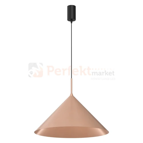 Lampa wisząca miedziana CAPITAL ROSE GOLD Ø46cm 1xGX53 MLP0954 perfektmarket.webp