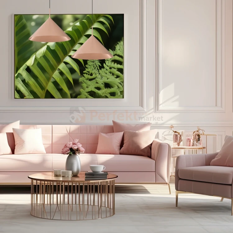 Lampa wisząca miedziana CAPITAL ROSE GOLD Ø46cm 1xGX53 MLP0954 aranżacja 1 perfektmarket.webp