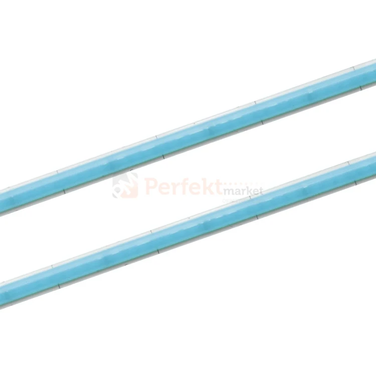 Taśma LED niebieska ultra slim 5mm COB LED 12V 10W linia świetlna IP20 5 metrów perfektmarket.webp