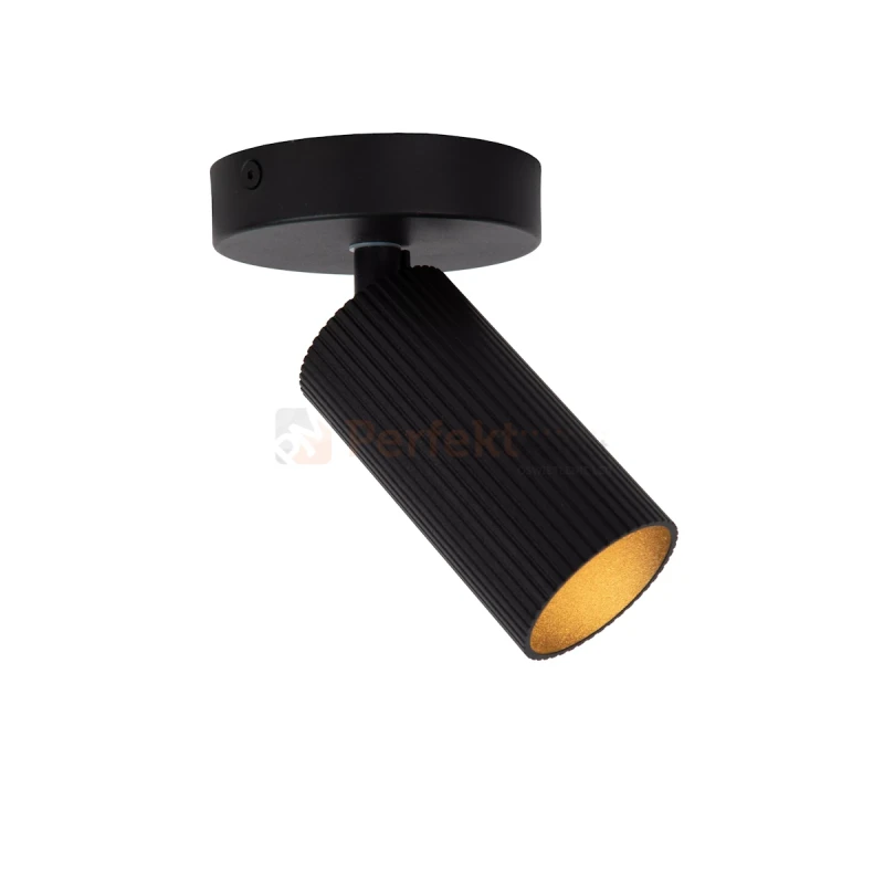 Lampa sufitowa spot regulowany czarny CLUBS LUCIDE GU10 09939-01-30 montaż perfektmarket olsztyn.webp