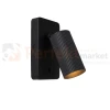 kinkiet ścienny ryflowany czarny regulowany 1xGU10 CLUBS LUCIDE 09239 11 30 1 perfektmarket.webp