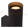 kinkiet ścienny ryflowany czarny 2xGU10 CLUBS LUCIDE  09239-02-30 1 perfektmarket.webp
