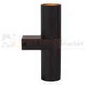 kinkiet ścienny ryflowany czarny 2xGU10 CLUBS LUCIDE  09239-02-30 2 perfektmarket.webp