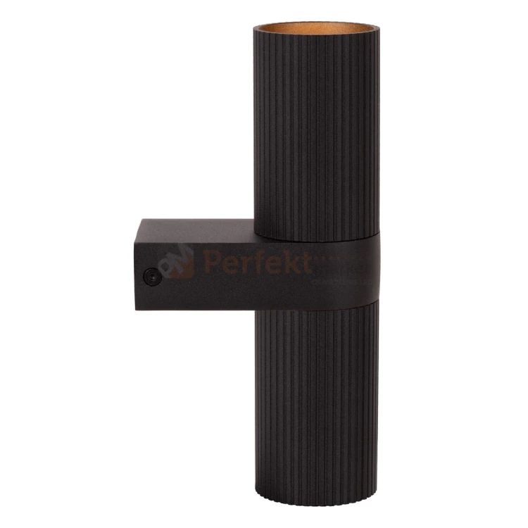 kinkiet ścienny ryflowany czarny 2xGU10 CLUBS LUCIDE  09239-02-30 2 perfektmarket.webp