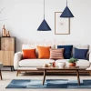 Lampa wisząca granatowa CAPITAL NAVY BLUE Ø32cm 1xGX53 MLP0962 aranżacja perfektmarket.webp