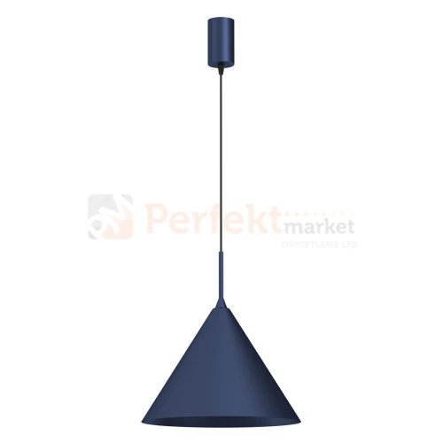 Lampa wisząca granatowa CAPITAL NAVY BLUE Ø32cm 1xGX53 MLP0962 perfektmarket.webp