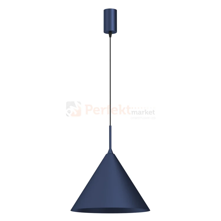 Lampa wisząca granatowa CAPITAL NAVY BLUE Ø32cm 1xGX53 MLP0962 perfektmarket.webp