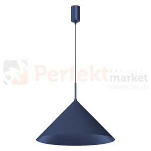 Lampa wisząca granatowa CAPITAL NAVY BLUE Ø46cm 1xGX53 MLP0956