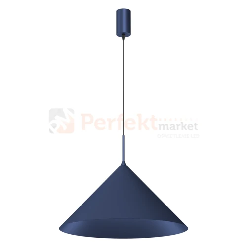 Lampa wisząca granatowa CAPITAL NAVY BLUE Ø46cm 1xGX53 MLP0956 perfektmarket.webp