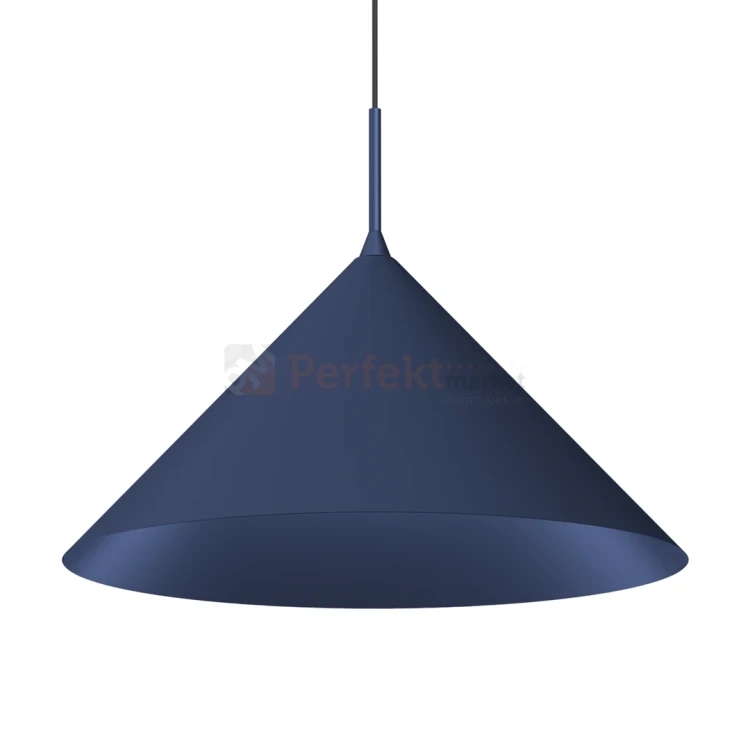 Lampa wisząca granatowa CAPITAL NAVY BLUE Ø46cm 1xGX53 MLP0956 1 perfektmarket.webp