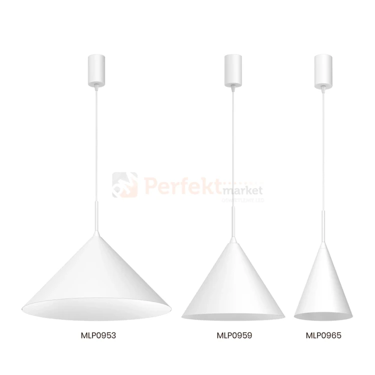 Lampa wisząca biała CAPITAL WHITE Ø17cm 1xGX53 MLP0965 dostępne modele perfektmarket.webp