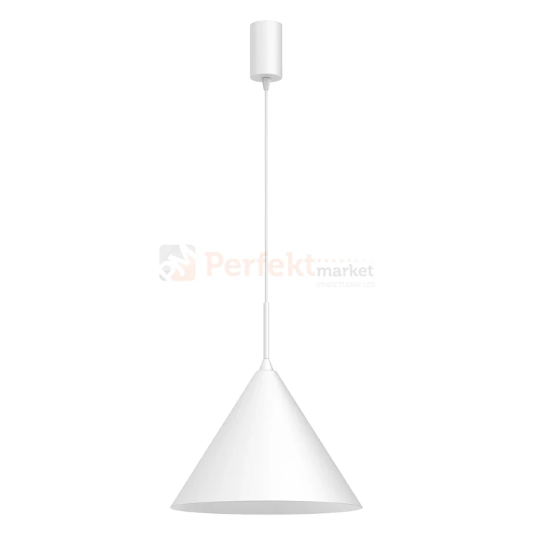 Lampa wisząca biała CAPITAL WHITE Ø32cm 1xGX53 MLP0959  perfektmarket.webp