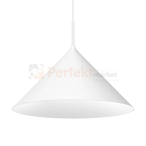 Lampa wisząca biała CAPITAL WHITE Ø46cm 1xGX53 MLP0953 1 perfektmarket.webp