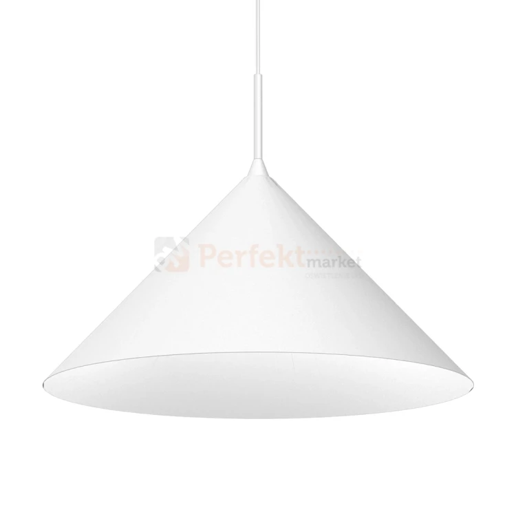 Lampa wisząca biała CAPITAL WHITE Ø46cm 1xGX53 MLP0953 1 perfektmarket.webp