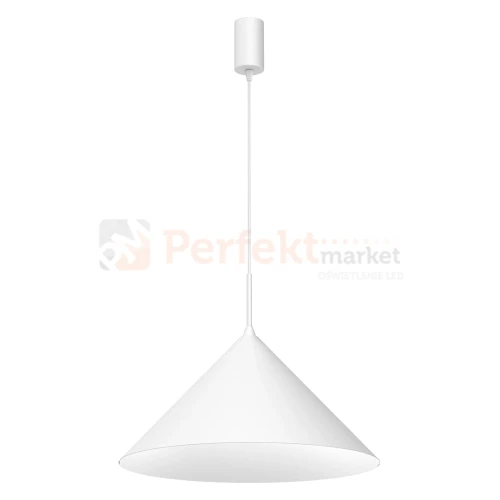 Lampa wisząca biała CAPITAL WHITE Ø46cm 1xGX53 MLP0953 perfektmarket.webp