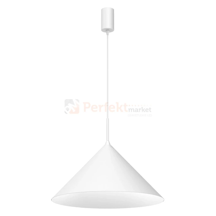 Lampa wisząca biała CAPITAL WHITE Ø46cm 1xGX53 MLP0953 perfektmarket.webp