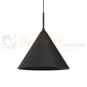 Lampa wisząca czarna CAPITAL BLACK Ø32cm 1xGX53 MLP0958