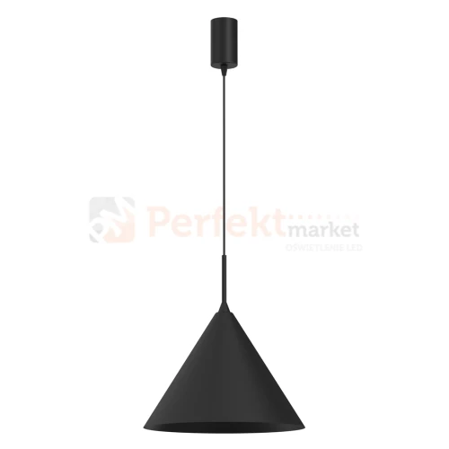 Lampa wisząca czarna CAPITAL BLACK Ø32cm 1xGX53 MLP0958 perfektmarket.webp