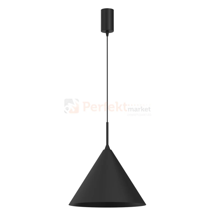 Lampa wisząca czarna CAPITAL BLACK Ø32cm 1xGX53 MLP0958 perfektmarket.webp