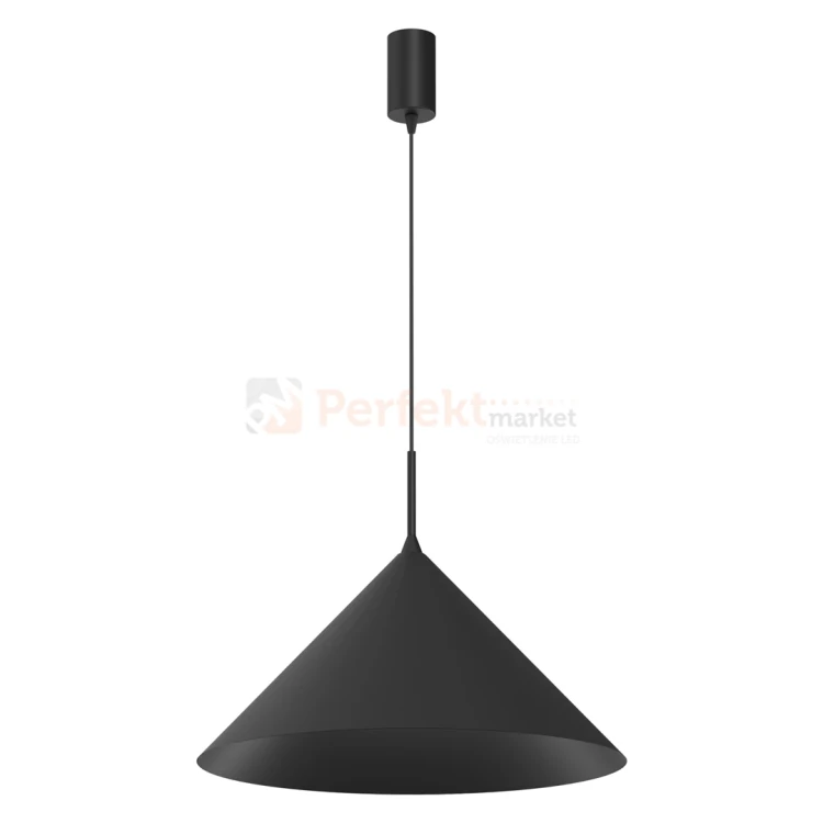 Lampa wisząca czarna CAPITAL BLACK Ø46cm 1xGX53 MLP0952 perfektmarket.webp