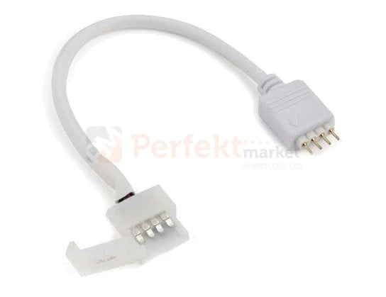 Złączka do podłączenia taśmy LED RGB 10 mm pod kontroler