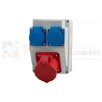 Rozdzielnica RS-KOMBI 1x16A 5P + 2x230V F3.1867 PERFEKT MARKET OLSZTYN.webp