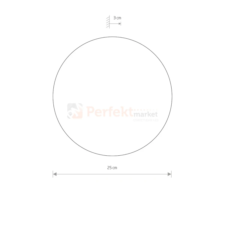 Kinkiet LED RING LED M czarny Nowodvorski 7635 montaż perfektmarket.webp