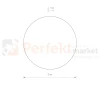 Kinkiet LED RING LED M czarny Nowodvorski 7635 montaż perfektmarket.webp