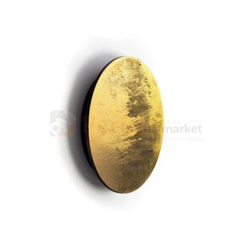 Kinkiet LED RING LED M wood sklejka złoty Nowodvorski 10281 perfektmarket.webp