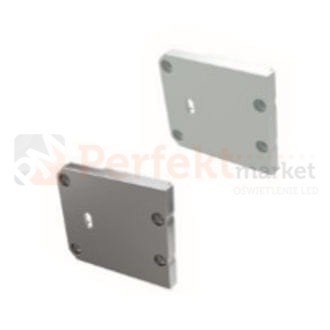 Zaślepka do profili Unico led aluminiowa z otworem typ schodowe biała srebrna lawa z otworem oświetlenie_led perfektmarket.jpg