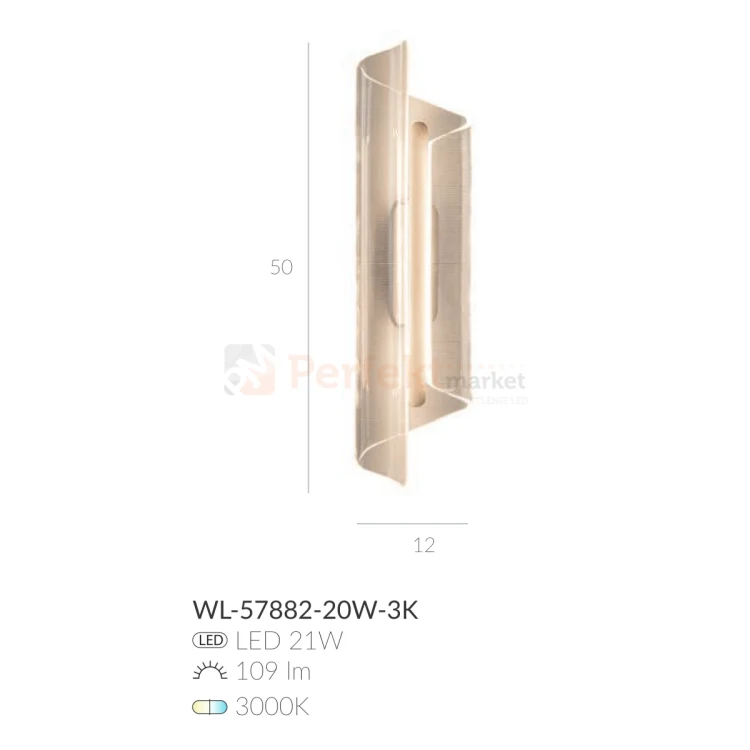 Kinkiet CASEL LED 20W 3000K Italux WL-57882-20W-3K perfektmarket olsztyn size.webp
