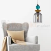 Lampa wisząca Tropea 1xE27 dymna, kolorowe klosze średnia LP-2004 1P M SM perfektmarket olsztyn 1.webp