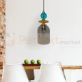 Lampa wisząca Tropea 1xE27 dymna, kolorowe klosze średnia LP-2004 1P M SM perfektmarket olsztyn 2.webp