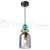 Lampa wisząca Tropea 1xE27 dymna, kolorowe klosze średnia LP-2004 1P M SM perfektmarket olsztyn 3.webp