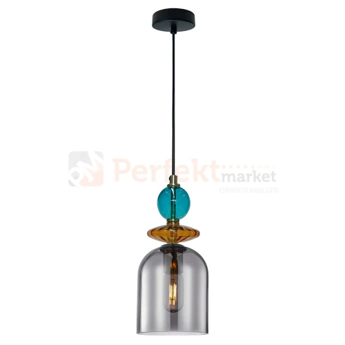 Lampa wisząca Tropea 1xE27 dymna, kolorowe klosze średnia LP-2004 1P M SM perfektmarket olsztyn 4.webp