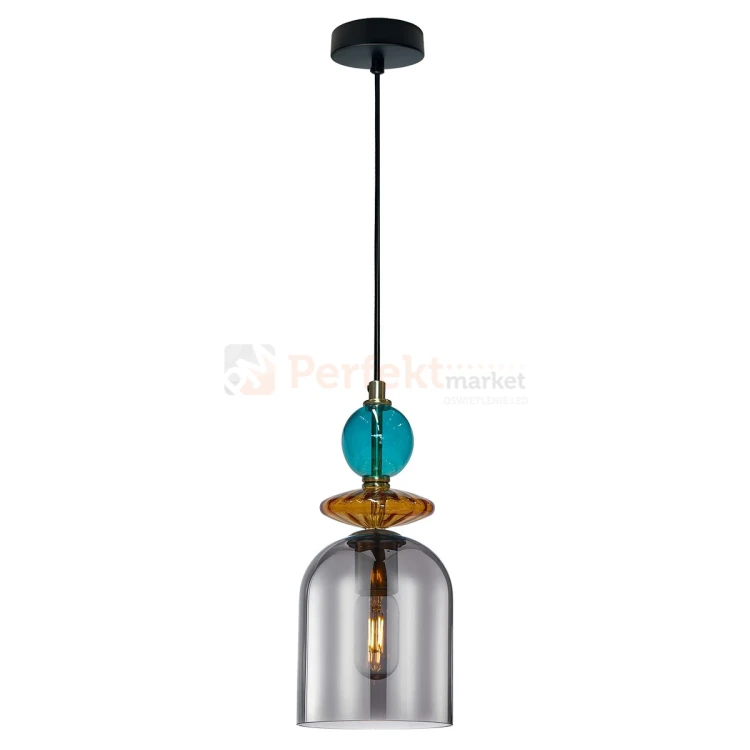Lampa wisząca Tropea 1xE27 dymna, kolorowe klosze średnia LP-2004 1P M SM perfektmarket olsztyn 4.webp