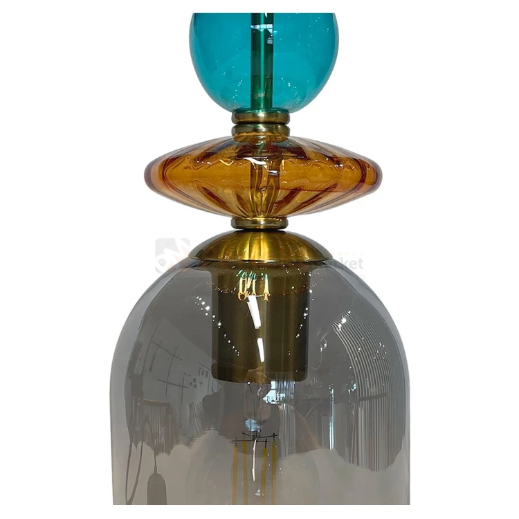 Lampa wisząca Tropea 1xE27 dymna, kolorowe klosze średnia LP-2004 1P M SM perfektmarket olsztyn 5.webp
