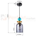 Lampa wisząca Tropea 1xE27 dymna, kolorowe klosze średnia LP-2004 1P M SM perfektmarket olsztyn 7.webp