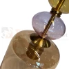 Lampa wisząca Tropea 1xE27 bursztynowa, kolorowe klosze mała LP-2004 1P S AM detale perfektmarket.webp