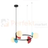 Lampa wisząca multikolor szklane klosze na kole NAUTI PND-37482-4R-MLTI perfektmarket.webp