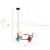 Lampa wisząca multikolor szklane klosze na kole NAUTI PND-37482-4R-MLTI wymiary perfektmarket.webp