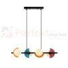 Lampa wisząca multikolor szklane klosze na listwie NAUTI PND-37482-4-MLTI perfektmarket.webp