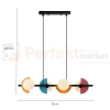 Lampa wisząca multikolor szklane klosze na listwie NAUTI PND-37482-4-MLTI wymiary perfektmarket.webp