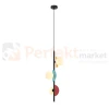 Lampa wisząca multikolor szklane klosze NAUTI PND-37482-3V-MLTI perfektmarket.webp